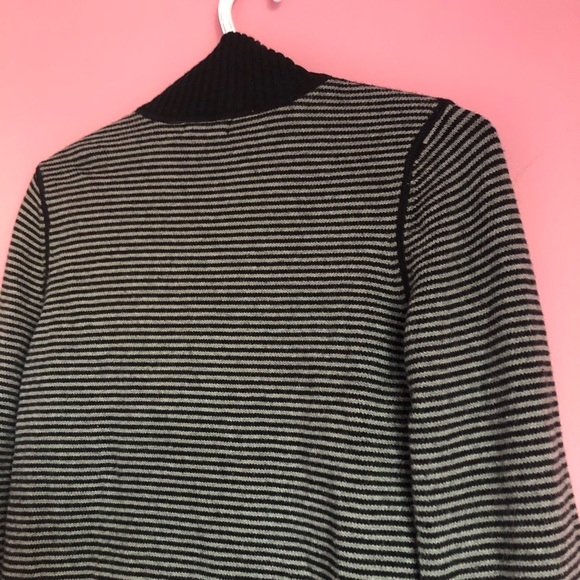 Eddie Bauer Striped Zip-Up Sweater - Picture 6 of 8